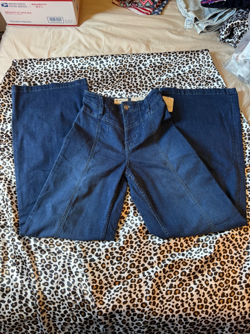 We The Free Men’s Dark Blue Bootcut Jeans